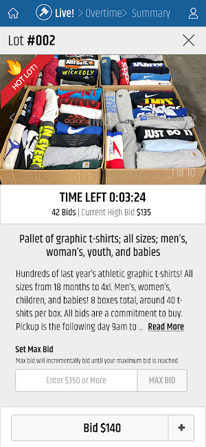 Pallet Liquidation Screenshot 3
