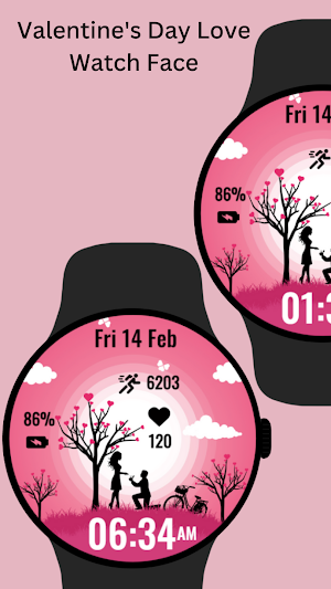 Valentine's Day Love Watch Screenshot 2