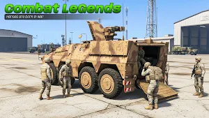 Military Truck Cargo Game 3d Screenshot 1