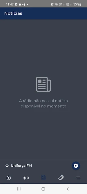 Uniforça FM Screenshot 2