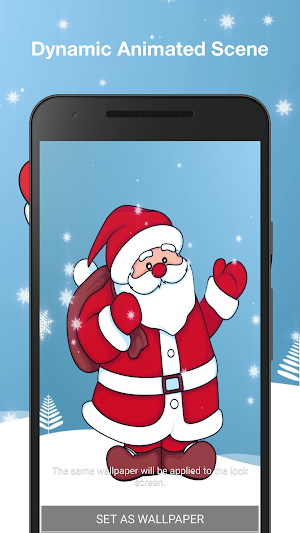 Santa Claus Live Wallpaper Screenshot 3