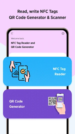NFC Reader & QR Scanner Screenshot 1