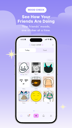 Kipi: Mood Diary with Friends Screenshot 1
