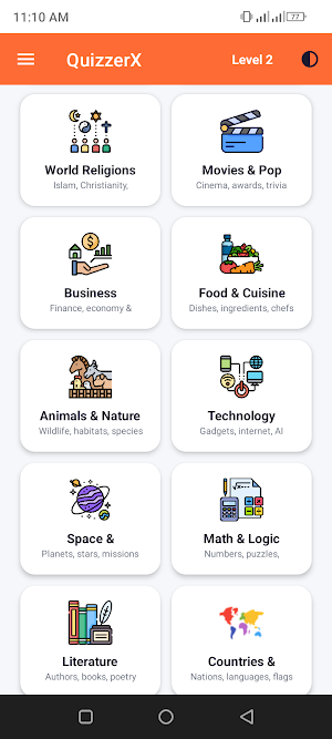QuizzerX Screenshot 1