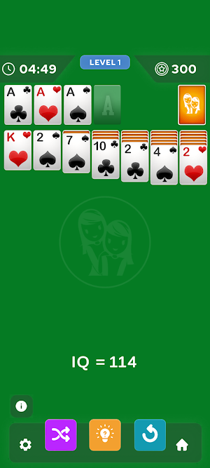 Hard Solitaire Screenshot 2
