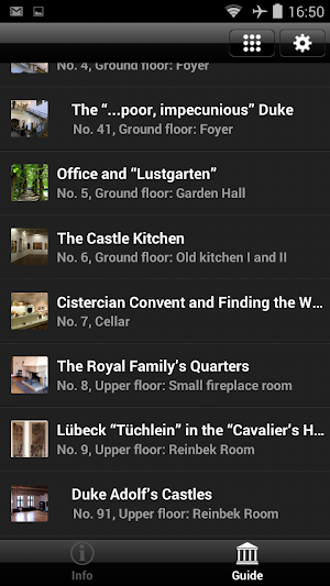 SCHLOSS REINBEK AUDIOGUIDE Screenshot 2