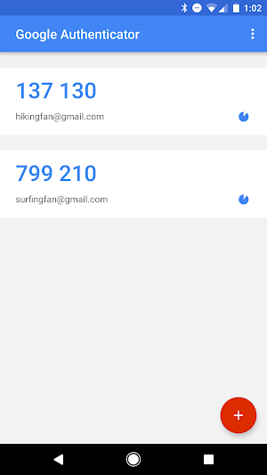 Google Authenticator Screenshot 3