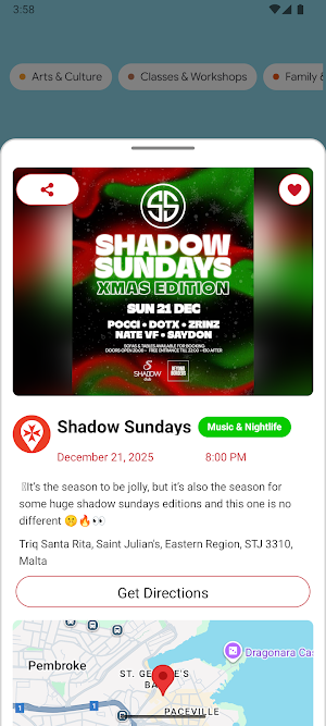 Maltavents: Live Events & Map Screenshot 3