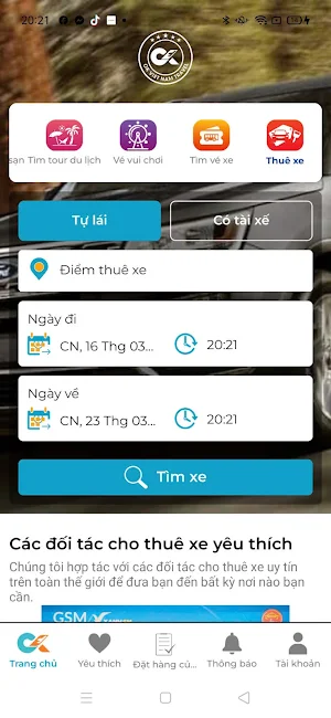 OK TRAVEL Screenshot 0