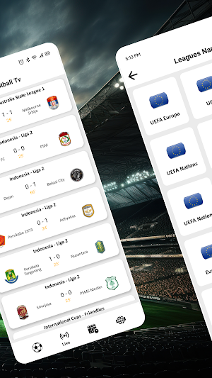 Live Football TV HD Streaming Screenshot 2