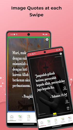 Indonesian Bible Quotes Screenshot 0