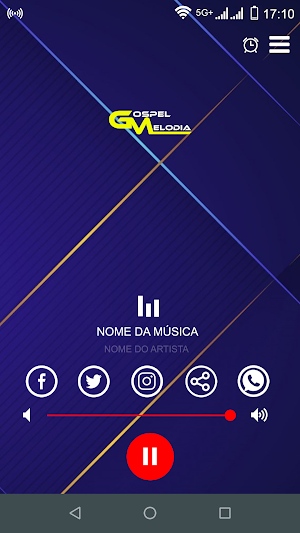 Rádio Gospel Melodia Screenshot 0