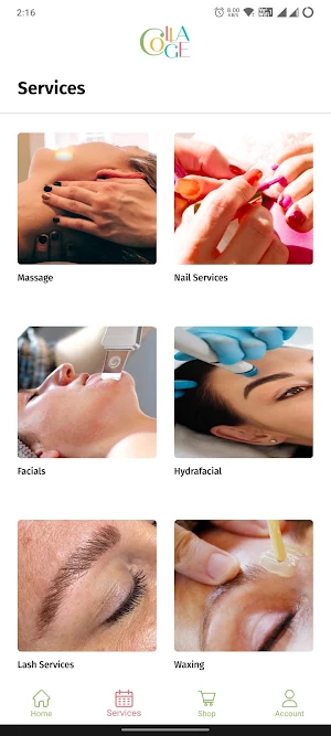 Collage Spa Screenshot 1