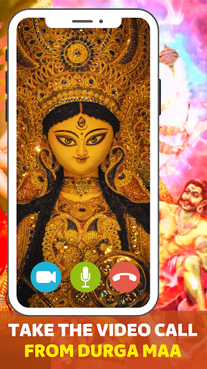 Durga Maa video call screenshot 1