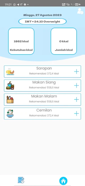 KaloriTrack Screenshot 1