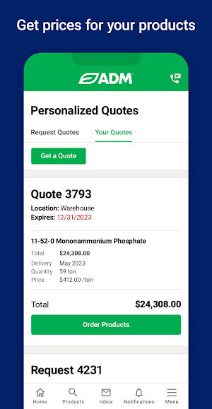 ADM Wholesale Fertilizer Screenshot 1