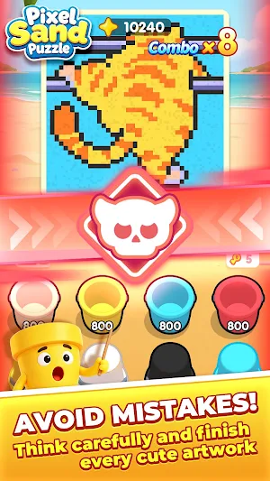 Pixel Sand Puzzle Screenshot 0