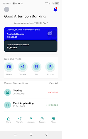 GIDAUNIYAR ALHERI MOBILE Screenshot 1