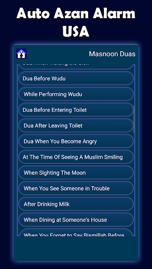 auto azan alarm USA (prayer / salah timing) Screenshot 3