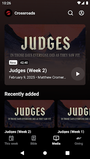 Your CrossRoads Church Screenshot 1