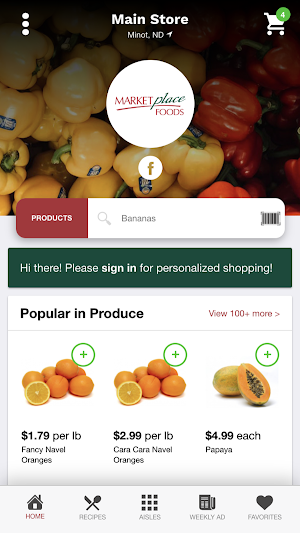 Market Place Foods Screenshot 0