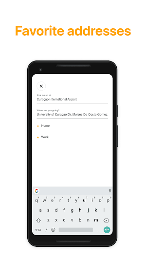 Kumbai: Сuraçao Taxi App Screenshot 1