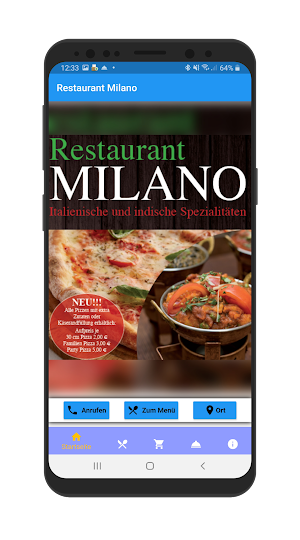 Restaurant Milano Screenshot 0