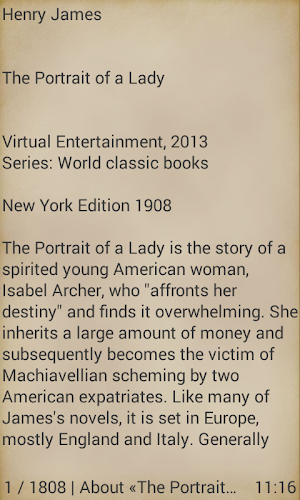 The Portrait of a Lady Screenshot 1