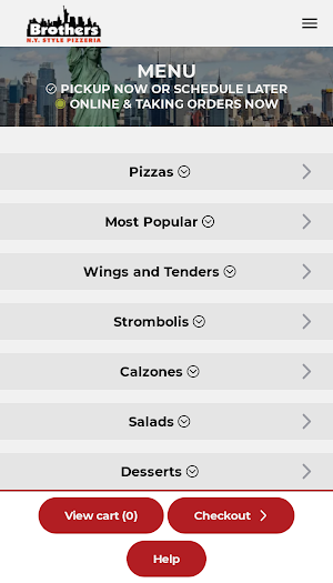 Brothers NY Style Pizzeria Screenshot 1