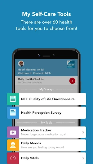 NET Cancer Health Storylines Screenshot 0