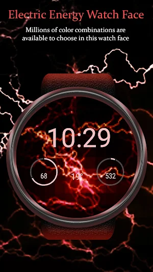 WFAM Electric Energy Watchface Screenshot 2
