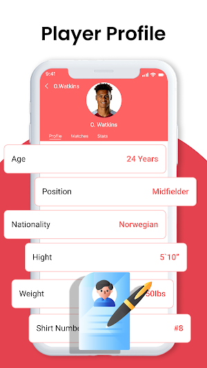 Live Soccer Football Score App Screenshot 2