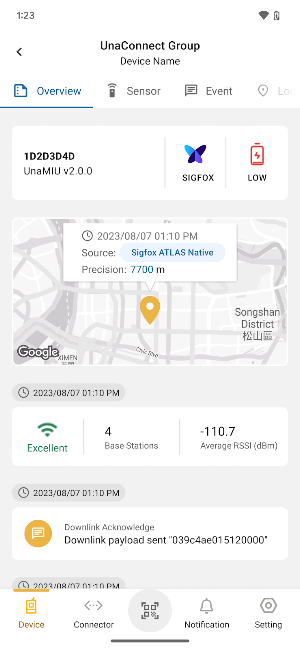 UnaConnect Screenshot 1