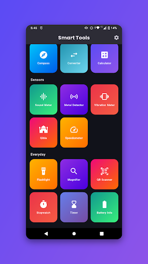 Smart Tools: Ruler & Compass Screenshot 1
