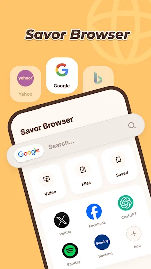 Savor Browser - Fast & Smart Screenshot 0