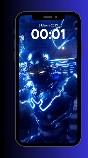 Blue Beetle Wallpaper 4K HD Screenshot 2