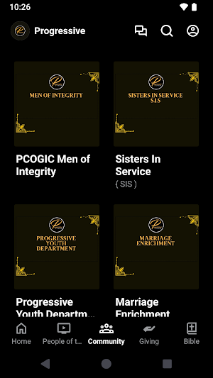 Progressive COGIC - PHX Screenshot 2