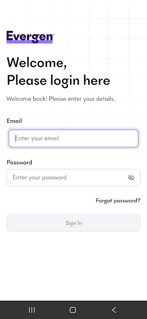 EvergenConnect Screenshot 1