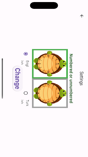 Turtle Clock: Match the times Screenshot 3