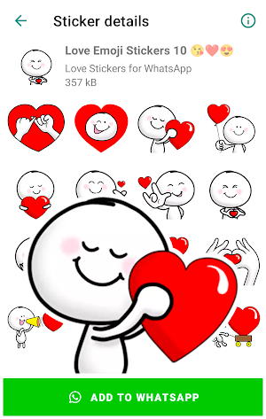 Love Emoji for WhatsApp Screenshot 3
