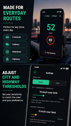 SpeedGuard: GPS Speedometer Screenshot 3