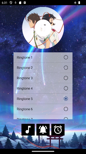 Kimi no Na wa Anime Ringtones Screenshot 3