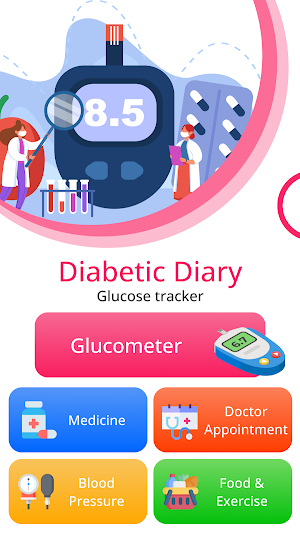 Diabetic and Blood Pressure Screenshot 0