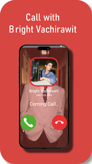 Bright Vachirawit Fake Call Screenshot 1