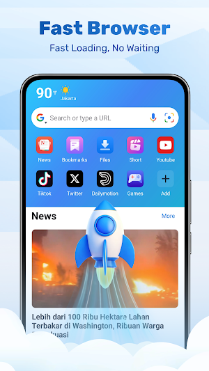Hyper Browser - Fast & Smarter Screenshot 0