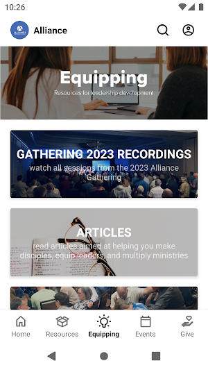 Alliance of Reformed Churches Screenshot 2