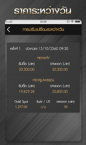 ราคาทองคําวันนี้ Screenshot 2