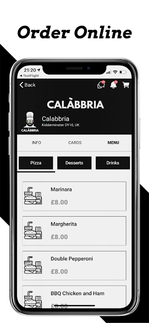 Calabbria Kidderminster Screenshot 1