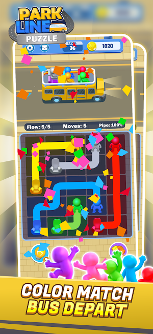 Park Line Puzzle Screenshot 3