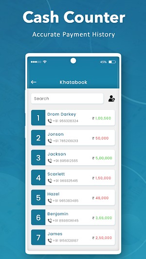 Cash Counter - Calculator Screenshot 0
